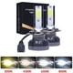 thumbnail image 2 of bombillas LED para faros delanteros de coche H7, 12000 lm, 80 W, minikit de faros H1 H4 H8 H9 H11 9005 HB3 9006 HB4, faros antiniebla automáticos, 6000 K, 12 V, 2 of 5