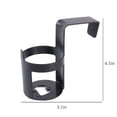 thumbnail image 3 of TUOBARR Poolsides Cup Holders For Above Ground Pools, Pool Cup Holders For Drinks Above Ground Pool Accessories No Spills Fits 2 Inch Or Less Round Bar, 3 of 5