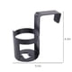 thumbnail image 3 of Fiudx Portavasos para Piscina, Diseño Antiderrames, Apto para Barras Redondas de 5 Cm, Material Abs, Color Negro Duradero, Accesorio para Piscinas Elevadas, Ideal para Disfrutar Al Aire Libre Junto a, 3 of 5