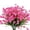 Hot Pink, variant on Artificial Gypsophila Flowers Faux Floral Stems for Wedding Bouquets DIY Crafts Home Vase Decor Delicate Floral for Party Table Centerpieces, Red