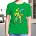 thumbnail image 2 of Boys Tshirts Banana Print Short Sleeve Playful Fruit Design Childrens Soft Going Out Tops, 2 of 4