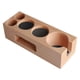 thumbnail image 1 of Base de soporte de madera para prensador de café, accesorio para prensar café espresso 51-54 mm 5 ranuras, 1 of 8