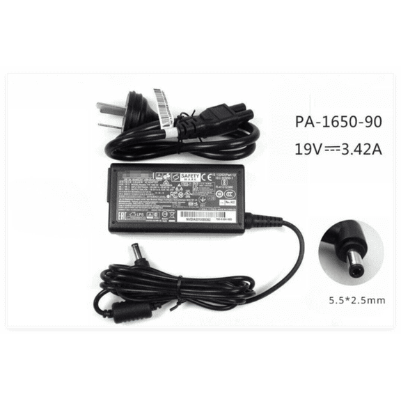 65W 19V 3.42A Laptop Chagrer PA-1650-90 5.5*2.5mm Power Supply Adapter