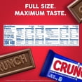 thumbnail image 2 of CRUNCH Chocolate Bar Single, Creamy Milk Chocolate with Crisped Rice, 1.55 oz, 2 of 5