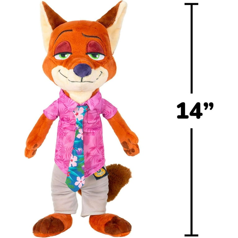 Disney Zootopia 2 Nick Wilde Plush wiith Sound - Walmart.com