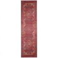 thumbnail image 3 of Safavieh Vintage 4' X 5'7" Power Loomed Rug in Purple and Fuchisa, 3 of 9