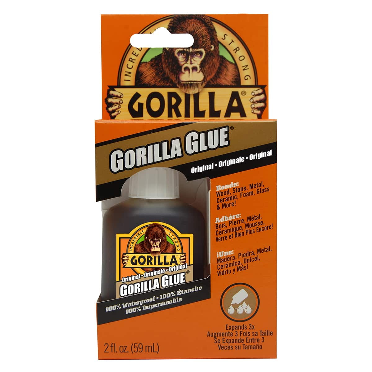 8 Pack Gorilla® Original Gorilla Glue®