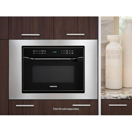 Samsung - 1.2 cu. ft. Countertop Convection Microwave with PowerGrill - Black