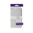thumbnail image 4 of Galaxy J7 Jewelry Rhinestone Wallet Case In Silver, 4 of 4