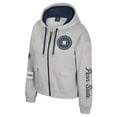 thumbnail image 2 of Women's Colosseum Gray Penn State Nittany Lions Alfie Full-Zip Hoodie Jacket, 2 of 3