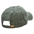 thumbnail image 4 of Vietnam Veteran Embroidered Big Size Washed Pigment Dyed Cap - Olive XL-3XL, 4 of 5