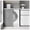 Gray, variant on Dustproof Wardrobe Curtain, Privacy Curtains for Open Shelves, Accordion-Style Door Curtains for Doors, Washing Machine, Wardrobe, Kitchen Cabinet