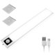 thumbnail image 1 of Debajo De La Luz Del Gabinete 7.9In 750Mah Lámpara De Armario Led Recargable Por Usb 3 Modos Luz De Contador Luz De Grifo Magnética Adhesivo Para Cocina Escalera Dormitorio Muyoka Hogar, 1 of 6