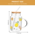 thumbnail image 2 of 1 Set Glass Water Cup Portable Straw Cup Large Capacity Juice Mug Beverage Cup, 2 of 8