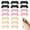 Multicolor, variant on 9 Pairs Thickened High Heel Pads, Self Adhesive Shoe Inserts Filler with Anti-Slip Bump, Heel Grips Cushions for Women Men Too Big Loose Shoes Boot Blister Pain Comfort (Beige)