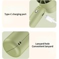 thumbnail image 4 of KAIYANG Ventilador portátil de mano, mini ventilador de escritorio de 2000 mAh, recargable por USB, para niños, niñas, niños, mujeres, hogar, oficina, viajes al aire libre (blanco), 4 of 5