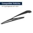 thumbnail image 3 of Unique Bargains Rear Windshield Wiper Blade Arm Set 310mm 12 Inch for Toyota Highlander 2017-2019, 3 of 8