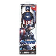 Marvel Avengers: Titan Hero Series Endgame Captain America Kids Toy Action Figure for Boys and Girls (12")