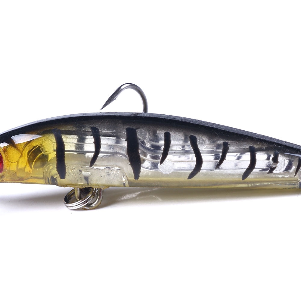 HENGJIA Fishing Deep Diving Fishing Lures Swimbait Sinking Minnow Lure Freshwater Trolling Lure 8Pcs/kit
