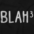 thumbnail image 2 of Funny Blah Cubed Snark Math Joke Men's Graphic T Shirt Tees Brisco Brands S, 2 of 6