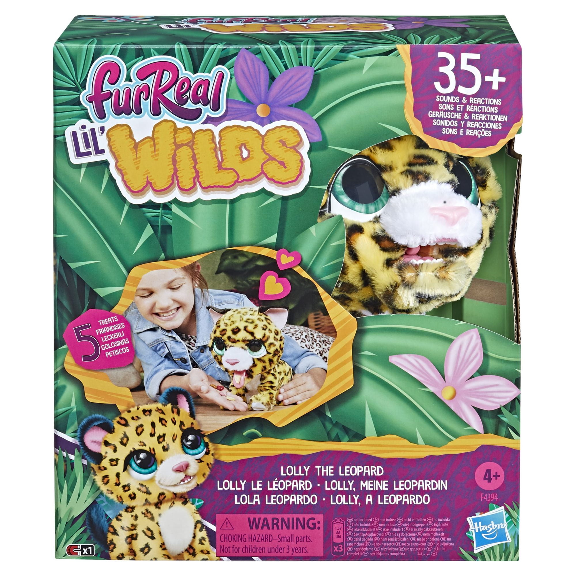 furReal Lil' Wilds Owlen The Owl Toy, Electronic Pets, with 35+ Sounds and  Reactions, Interactive Toys for 4 Year Old Girls and Boys and Up (