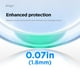 thumbnail image 4 of Funda transparente Elago para AirPods Pro 3 con cordón, color azul, 4 of 9