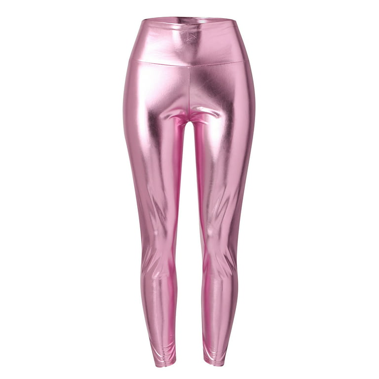kpoplk Grinch Leggings For Women,Women Printed Leggings Non See Through  Yoga Pants Casual Long Boot Pants Workout Sports Pants(Pink,S) 