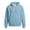 Blue, variant on Boys Solid Waffle Knit Zip Up Hoodie with Hood String Cozy Kids Jacket for Fall Winter 18M-12Y