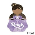 thumbnail image 3 of Big Dot of Happiness Princess Thank You Cards with Envelopes, Purple Flat Princess Birthday Party Blank Thank You Note Cards, Set of 12, 3 of 7