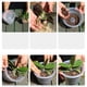thumbnail image 4 of Yuarrent Macetero duradero y no deformable para plantas de interior, contenedor, flor de plástico, 3 pack/lote Jardín y Patio, 4 of 6