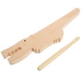 thumbnail image 1 of IFANLANDOR 1 Set Guiro Percussion Musical Instrument Light Brown Wood For Children Musical Enlightenment, 1 of 5