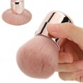 thumbnail image 2 of Tebru Round Head Makeup Brush, Face Brush Seamless Base Large Coverage For Women Girls, 2 of 8