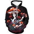 thumbnail image 2 of Sudadera con capucha con estampado de hongos y plantas en 3D para hombres y niños, ropa de calle de moda, sudaderas con capucha, suéteres de invierno unisex, ropa Harajuku, tops, 2 of 5