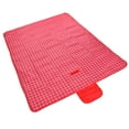thumbnail image 4 of Manta de picnic para exteriores, impermeable, resistente a la arena, plegable, para 6-8 personas, ideal para acampar, hacer senderismo y viajar (145 x 180 x 0,5 cm/57 x 70,8 x 0,2 pulgadas), 4 of 14