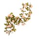 thumbnail image 1 of Cat Rose Garland Artificial Rose Vine Green Leaves Home Decor Garland Hanging Basket Artificial Flowers for Wedding Home Decor Flower Vine, 1 of 2