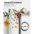 thumbnail image 6 of nqOlkjepod Outdoor Curtains for Patio Waterproof, Spring Floral Outdoor Privacy Panels Grommet, Summer Pastoral Botanical Blackout Outside Curtains for Porch/Cabana/Pergola/Gazebo 54"x84", 1 Panel, 6 of 8
