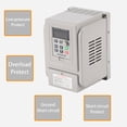 thumbnail image 3 of Kenally Inversor de presión constante Controlador de velocidad práctico Convertidor de frecuencia ajustable 0.75kw/1.5kw/2.2kw Unidad de motor Herramientas eléctricas 400W Kenally TO010509-01, 3 of 6