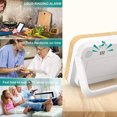 thumbnail image 3 of Pantalla táctil Cocina luminosa Temporizador digital Pantalla LCD Recordatorio de tiempo Dormitorio Estudiante Reloj despertador Vogacara HA001272-00B, 3 of 7