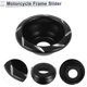 thumbnail image 5 of Protector de guardabarros de aleación de aluminio de 12mm para slider de marco de motocicleta, protección contra choques, 55mm, 23mm, negro, 2 Pcs, 5 of 7