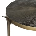 thumbnail image 4 of SAFAVIEH Elda Classic Rustic 3-Tier Side Table, Brass, 4 of 5