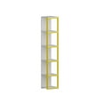 thumbnail image 1 of Decorotika TXS71BCB07 Bibliothèque Cubique Texas 70 Po - Blanc & Jaune, 1 of 1