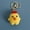 Yellow Mini Chicken, variant on Mini Bear Handmade Woven Pendant Cute Wool Knitted Keychain