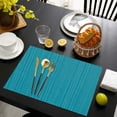 thumbnail image 5 of 4-piece table mat, heat-resistant table mat, kitchen table mat, heat-resistant washable mat, for party buffet dinner, 5 of 6