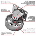 thumbnail image 3 of Placa giratoria Caster Wheels 4, totalmente de acero, resistente, 520 kg, 3 of 9