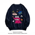 thumbnail image 1 of Suéter de cuello redondo Kawaii Crayon Shin-chan, moda de Anime japonés, abrigo suelto de algodón estampado de felpa, Top Unisex para parejas, otoño Y2K, 1 of 4