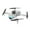 Gray, variant on Drone with Camera 4K for Adults, WiFi FPV RC Quadcopter, 3D Flip Foldable Mini Toys Gifts Drone for Kids Beginners with LED Lights, Headless Mode,One Key Start Mode