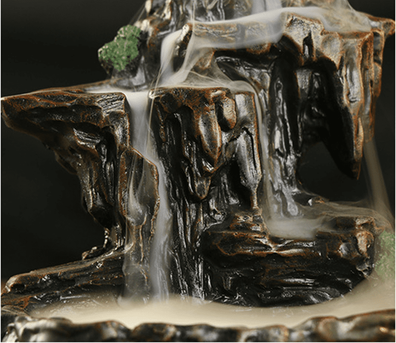 Waterfall Mountain Ceramic Smoke Backflow Incense Burner Holder With 7 Cones Walmart Com Walmart Com Waterfall Mountain Ceramic Smoke Backflow Incense Burner Holder With 7 Cones Walmart Com Walmart Com