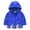 Blue, variant on Rain Jacket Baby Girl Toddler Girls Baby Hooded Jacket Zip Up Windproof Lightweight Print Coat for Autumn Spring Outdoor Sizes 12M-5Y (Blue,18-24 Months)