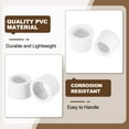 thumbnail image 4 of Conectores de acoplamiento roscados de 10 piezas DWV Reductor de manguito 1-9/16" x 1-1/4" (Socket x Socket) para conectar tuberías de plomería de desagüe en el hogar, blanco, 4 of 7