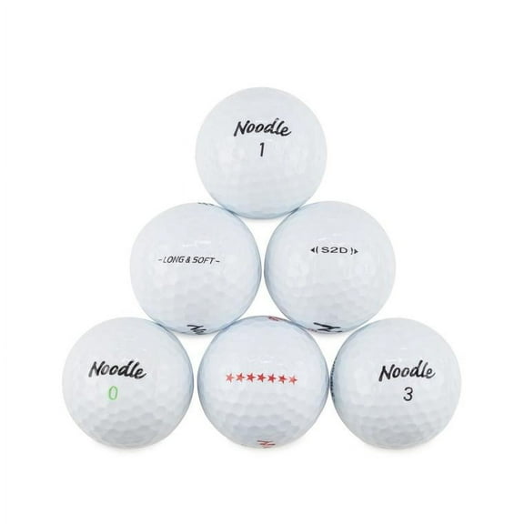 Noodle Golf Balls, Mint Quality, 24 Pack, by Hunter Golf